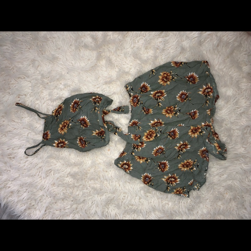2 piece sunflower set